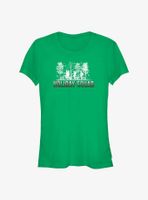 Stranger Things Holiday Squad Womens T-Shirt