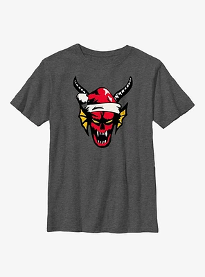 Stranger Things Christmas Hellfire Club Youth T-Shirt