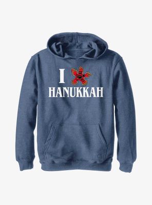 Stranger Things Demogorgon Hanukkah Youth T-Shirt