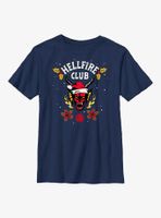 Stranger Things Holiday Style Hellfire Club Youth T-Shirt