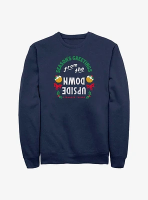 Stranger Things Greetings From The Upside Down Sweatshirt