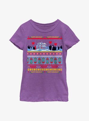 Stranger Things Creel House Ugly Sweater Youth Girls T-Shirt