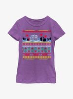 Stranger Things Creel House Ugly Sweater Youth Girls T-Shirt