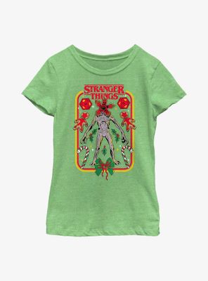 Stranger Things Demogorgon Holiday Youth Girls T-Shirt