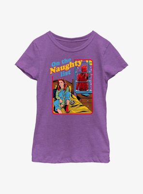 Stranger Things Max On The Naughty List Youth Girls T-Shirt