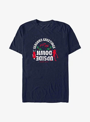 Stranger Things Season's Greetings From The Upside Down T-Shirt