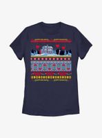 Stranger Things Creel House Ugly Sweater Womens T-Shirt