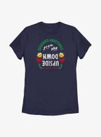 Stranger Things Greetings From The Upside Down Womens T-Shirt