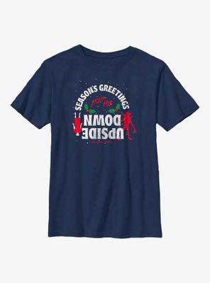 Stranger Things Season's Greetings From The Upside Down Youth T-Shirt