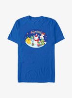 Pokémon Snow Globe Pikachu, Sobble, Scorbunny, And Grookey T-Shirt