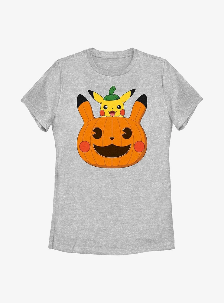 Pokémon Pumpkin Pikachu Womens T-Shirt