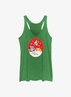 Pokémon Holiday Badge Squirtle, Rowlet And Pikachu Womens Tank Top