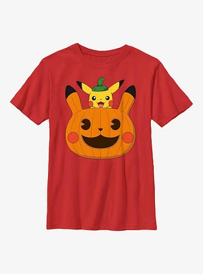 Pokémon Pumpkin Pikachu Youth T-Shirt
