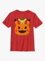 Pokémon Pumpkin Pikachu Youth T-Shirt