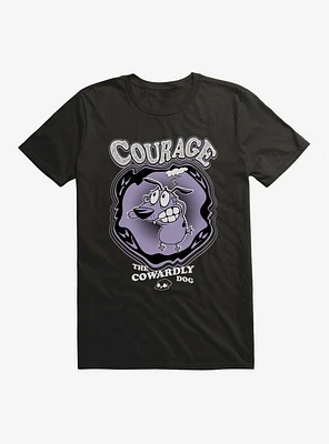 Cartoon Network Courage The Cowardly Dog Anxious T-Shirt