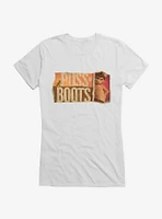 Puss Boots Scrap Poster Girls T-Shirt