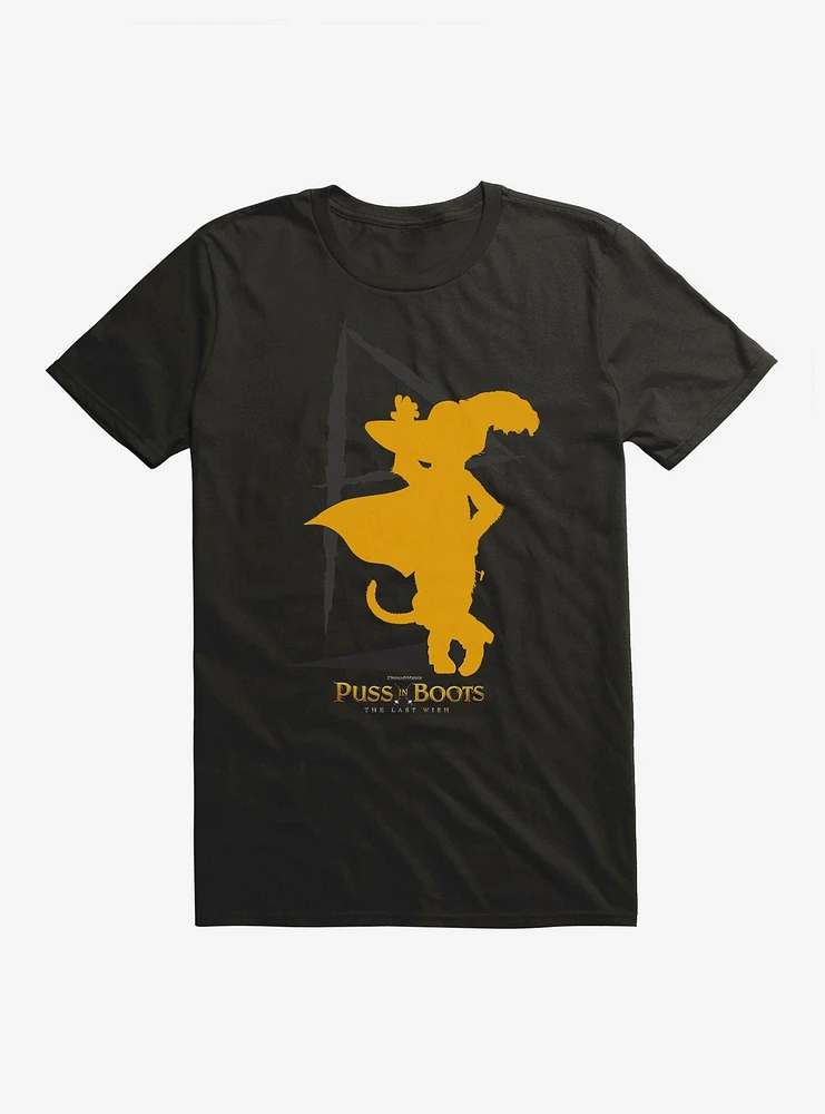 Puss Boots Signature Silhouette T-Shirt
