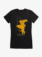 Puss Boots Signature Silhouette Girls T-Shirt