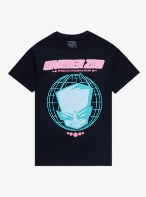 Invader Zim World Domination Boyfriend Fit Girls T-Shirt