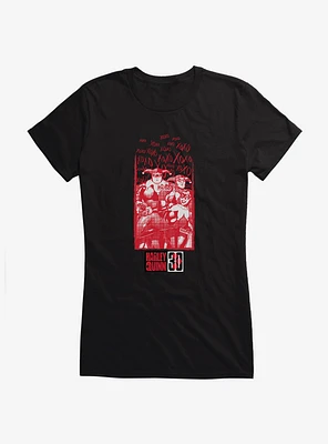 Harley Quinn And The Quinntets Girls T-Shirt