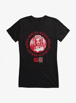 Harley Quinn Death Stare Girls T-Shirt
