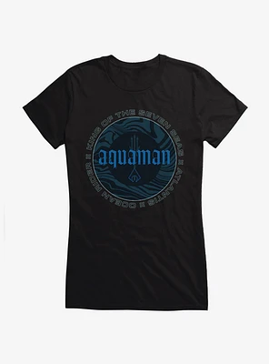 DC Comics Aquaman Classic Ocean Rider Girls T-Shirt
