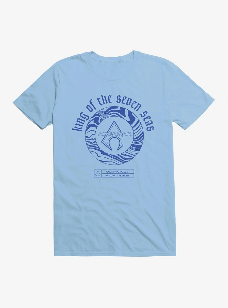 DC Comics Aquaman Classic King Of The Seven Seas Logo T-Shirt