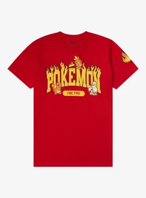 Pokémon Fire Type T-Shirt - BoxLunch Exclusive