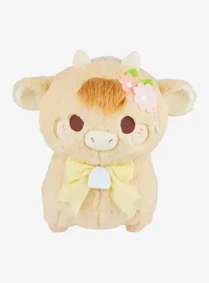 Floral Fluffy Cow 10 Inch Plush - BoxLunch Exclusive