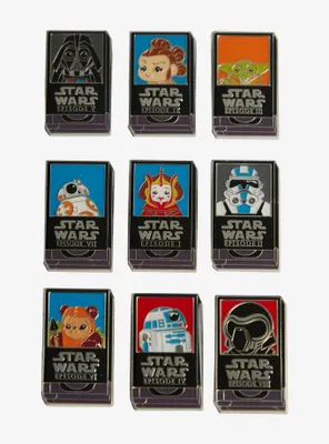 Loungefly Star Wars VHS Tape Blind Box Enamel Pin - BoxLunch Exclusive