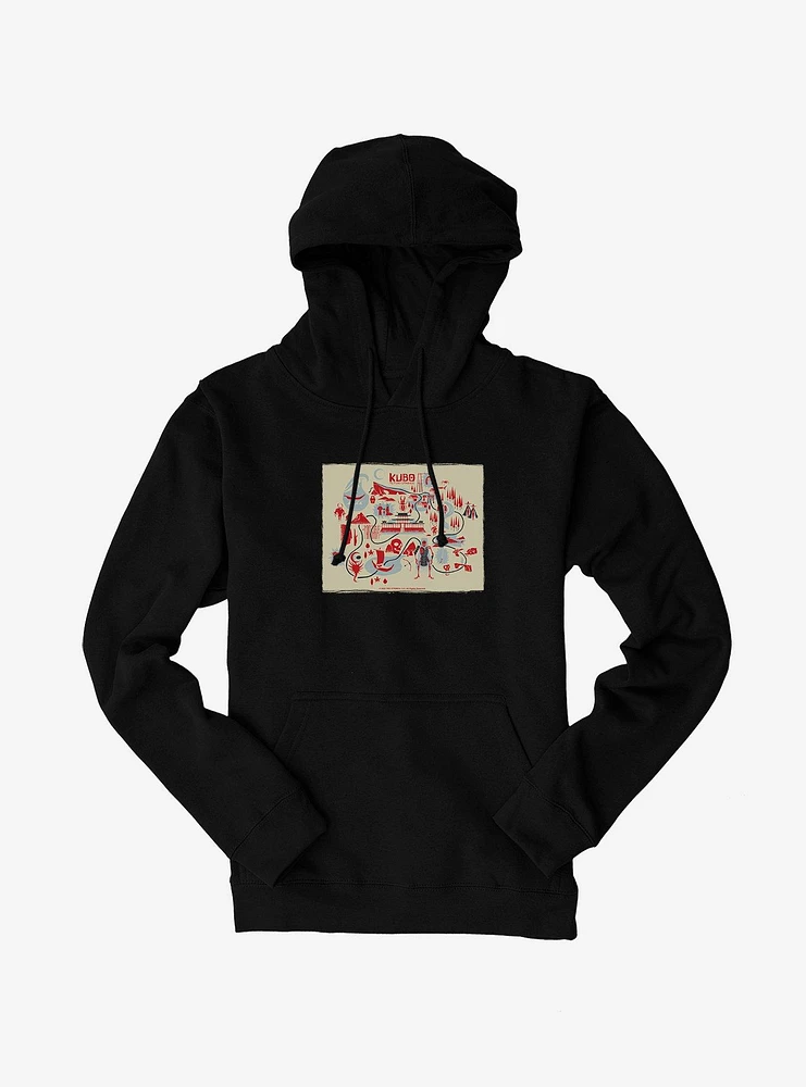Kubo And The Two Strings Map Layout Hoodie