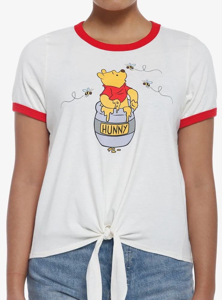 Hot Topic Disney Winnie The Pooh Gingham Girls Sweater Tank Top Plus