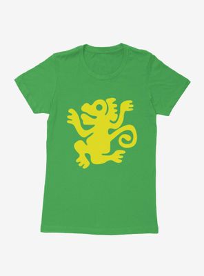 Legends Of The Hidden Temple Green Monkeys Womens T-Shirt