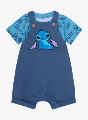 Disney Lilo & Stitch Scrump and Infant Overall Set - BoxLunch Exclusive