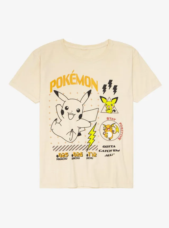 Boxlunch Pokemon Sleepy Pikachu Recharging Womens T-Shirt