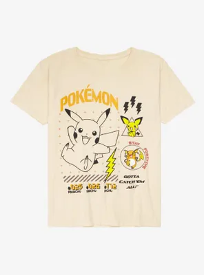 Pokémon Pikachu Evolutions Youth T-Shirt - BoxLunch Exclusive