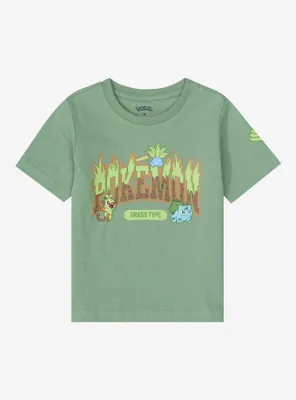 Pokémon Grass Type Toddler T-Shirt - BoxLunch Exclusive