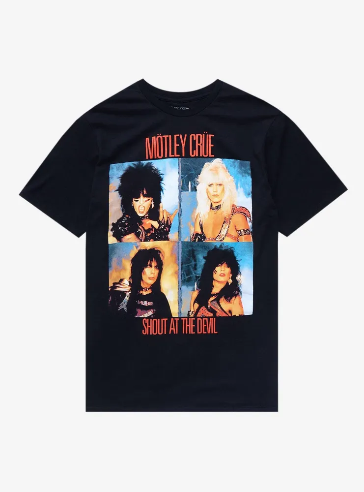 Motley Crue Shout At The Devil Album Cover T-Shirt