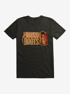 Puss Boots Scrap Poster T-Shirt