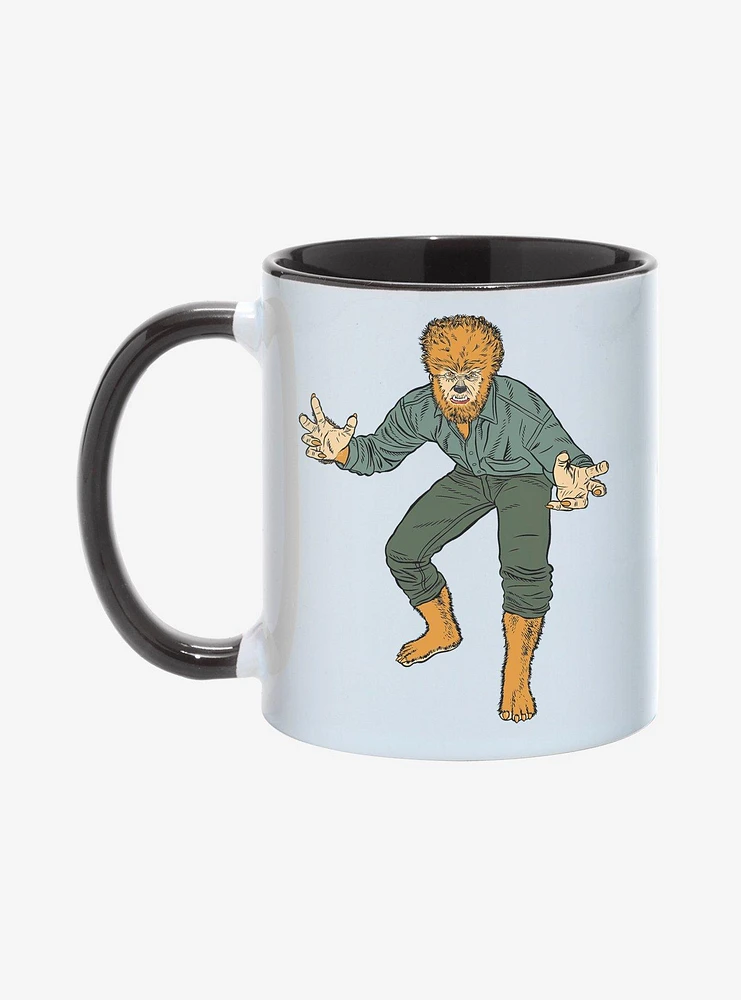 Universal Monsters The Wolfman Attack Mug 11oz