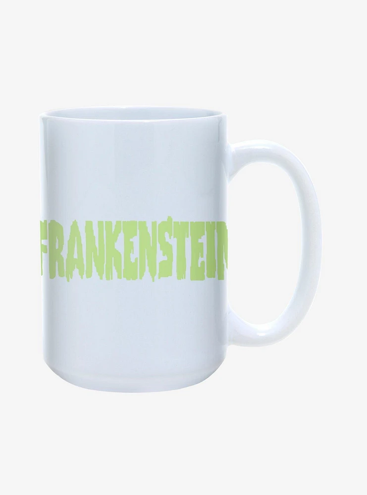 Universal Monsters Frankenstein Logo Mug 15oz