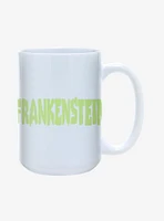 Universal Monsters Frankenstein Logo Mug 15oz