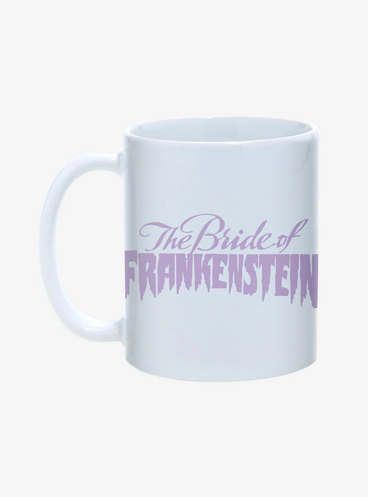 Universal Monsters The Bride of Frankenstein Logo Mug 11oz