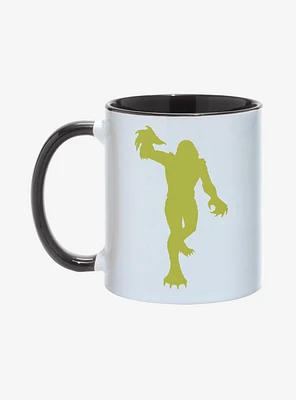 Universal Monsters Creature from the Black Lagoon Silhouette Mug