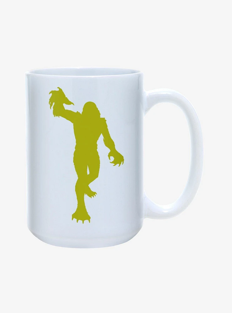 Universal Monsters Creature from the Black Lagoon Silhouette Mug 15oz