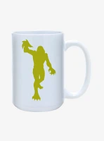 Universal Monsters Creature from the Black Lagoon Silhouette Mug 15oz