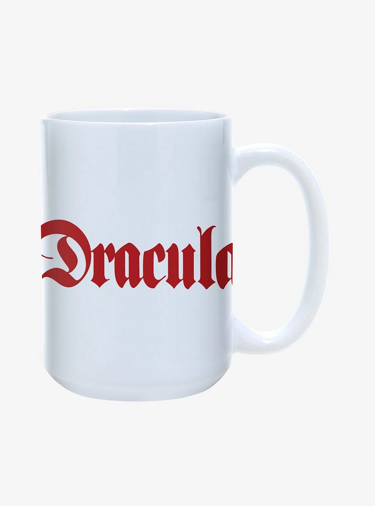 Universal Monsters Dracula Logo Mug 15oz