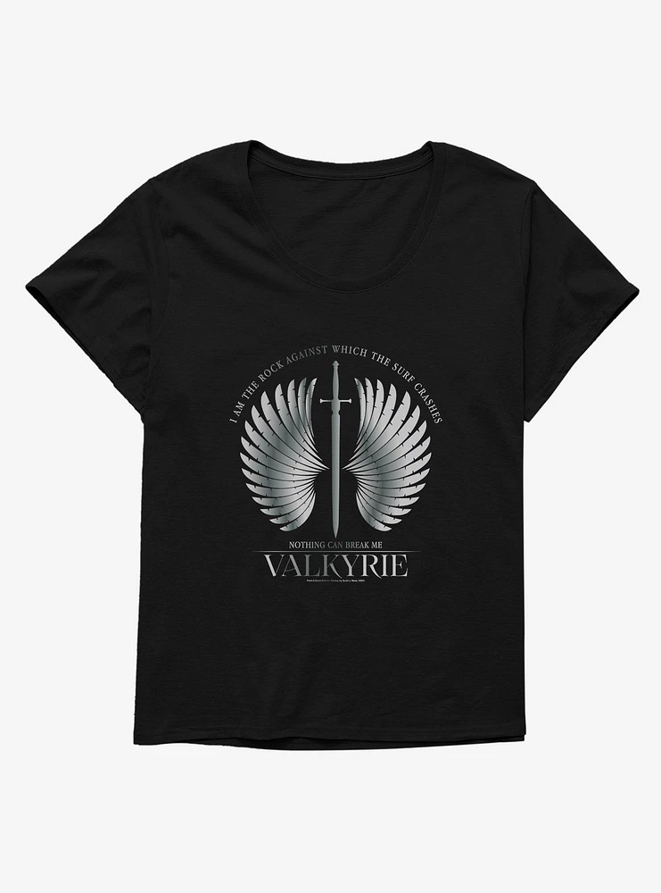 A Court Of Silver Flames Valkyrie Wings Girls T-Shirt Plus