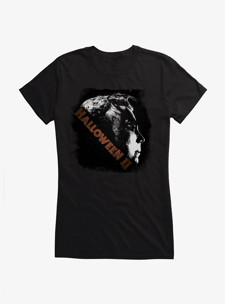 Halloween II Michael Myers Vignette Girls T-Shirt