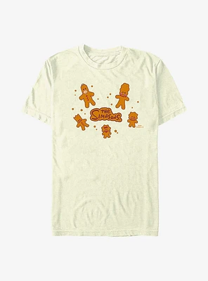 The Simpsons Gingerbread Family T-Shirt